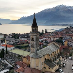 Chiesa a Domaso San Bartolomeo vista dal Residence Alessandra Lago di Como